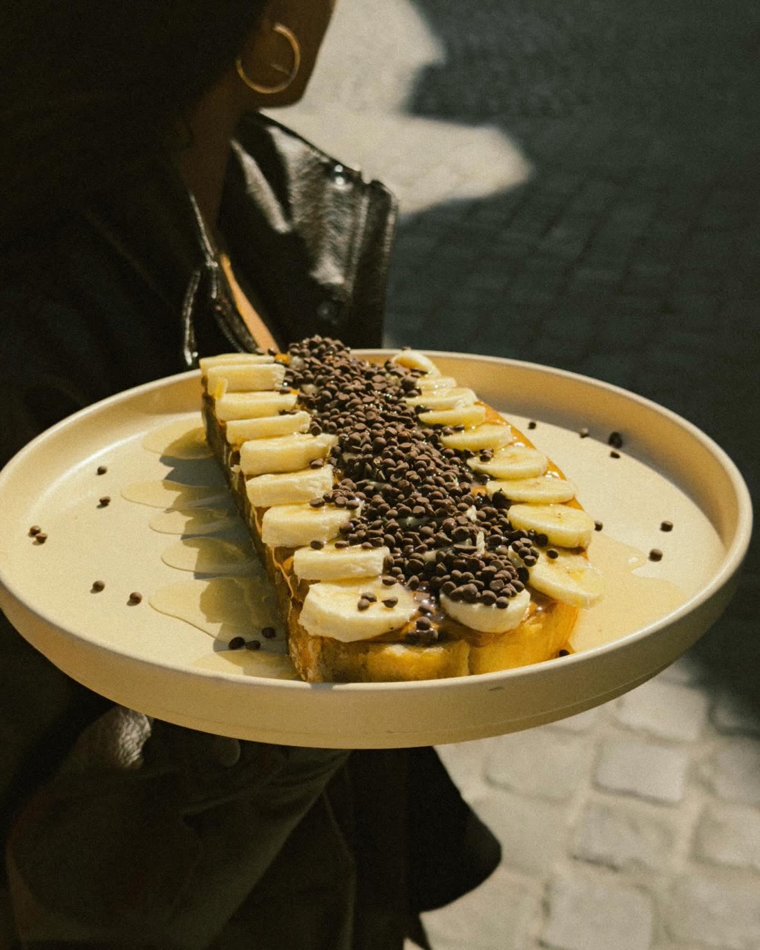 Douceur banane-chocolat maison
